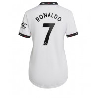 Fotbalové Dres Manchester United Cristiano Ronaldo #7 Dámské Venkovní 2022-23 Krátký Rukáv